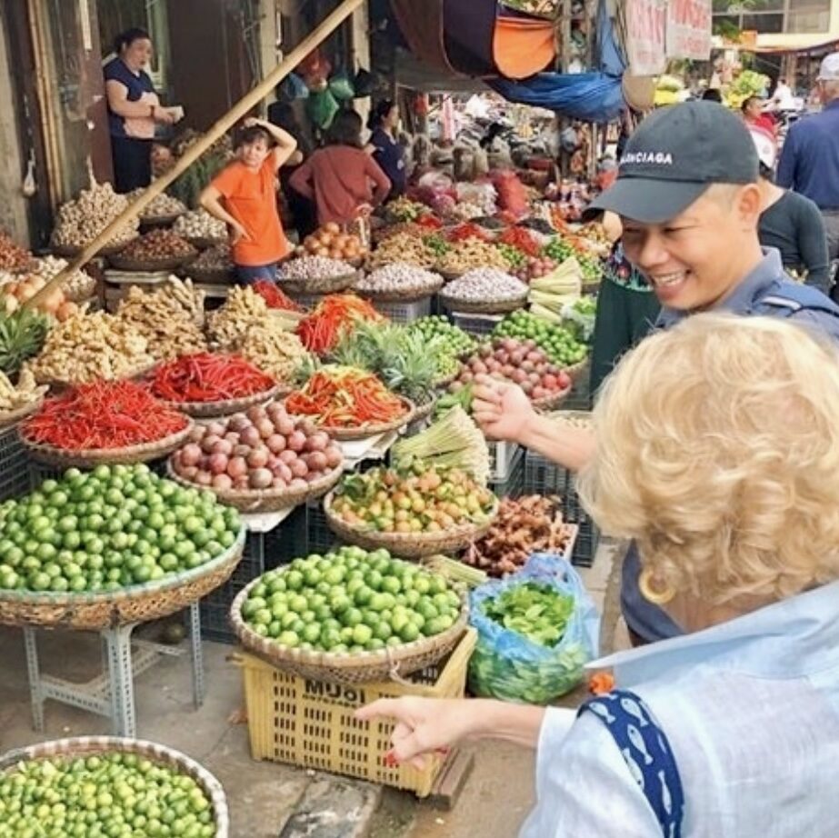 Street food walking tour in Hanoi, Vietnam 